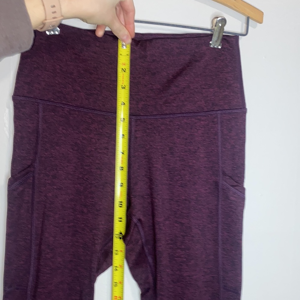 🪿Cozy Dark Red Aerie leggings! - Picture 3 of 8